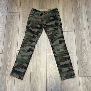 Gap Men's Slim Camo Khaki Pants